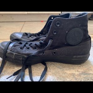 Converse sneakers worn competition indoors few x’s